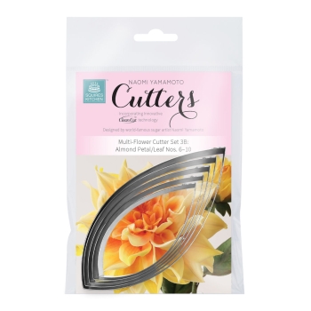 Multi Flower Cutter Set 3B - Almond Petal/Leaf No. 6 - 10